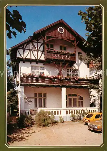 AK / Ansichtskarte Travemuende_Ostseebad Hotel Daheim Travemuende_Ostseebad