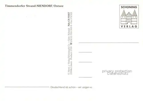 AK / Ansichtskarte Niendorf_Ostseebad Fliegeraufnahme Timmendorfer Strand Niendorf_Ostseebad
