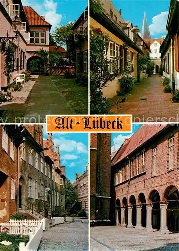 AK / Ansichtskarte Alt_Luebeck Stadtansichten 