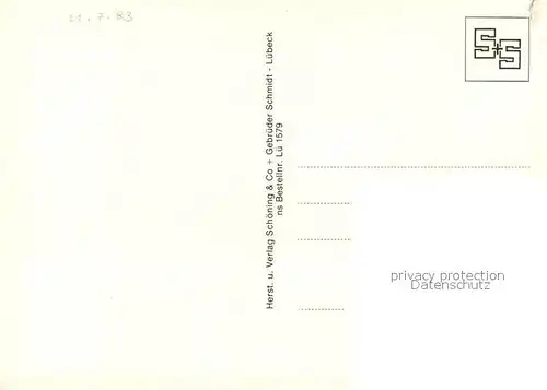 AK / Ansichtskarte Alt_Luebeck Stadtansichten 