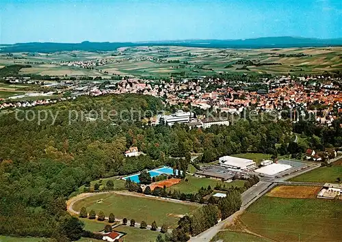 AK / Ansichtskarte Lauterbach_Hessen Fliegeraufnahme Lauterbach Hessen