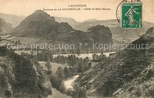 AK / Ansichtskarte La_Bourboule Vallee de Saint Sauves La_Bourboule