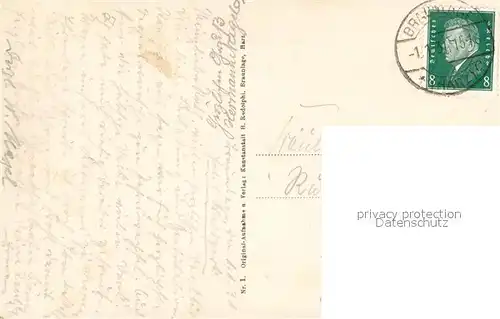 AK / Ansichtskarte Braunlage Panorama Braunlage