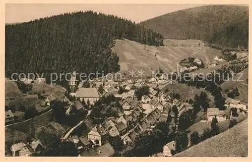 AK / Ansichtskarte Clausthal Zellerfeld Panorama Johanneser Kurhaus Clausthal Zellerfeld