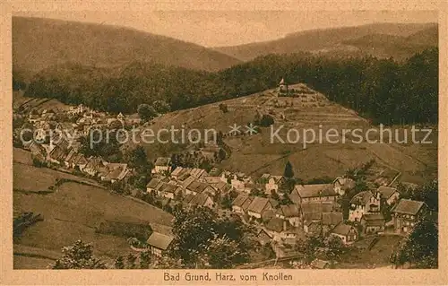 AK / Ansichtskarte Bad_Grund Blick vom Knollen Bad_Grund