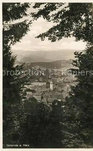 AK / Ansichtskarte Osterode_Harz Panorama Osterode_Harz