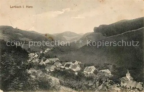 AK / Ansichtskarte Lerbach_Harz Panorama Lerbach Harz