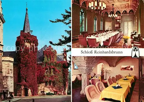 AK / Ansichtskarte Tabarz Schloss Reinhardsbrunn Tabarz