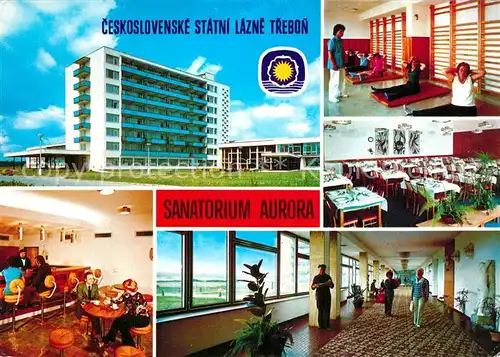 AK / Ansichtskarte Trebon Sanatorium Aurora Trebon