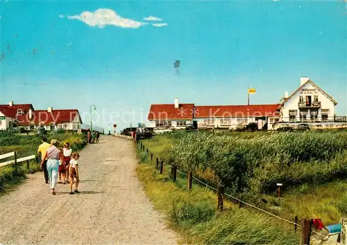 AK / Ansichtskarte Cadzand Duinovergang Hotel Restaurant Duenenweg Cadzand