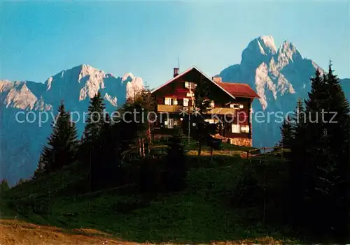 AK / Ansichtskarte Moedlingerhuette gegen Sparafeld Reichenstein Gesaeuse Moedlingerhuette