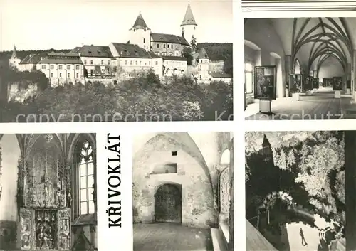 AK / Ansichtskarte Krivoklat Statni hrad Staatsburg Krivoklat