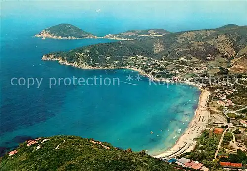 AK / Ansichtskarte Portoferraio_Toscana La Biodola veduta aerea Portoferraio Toscana