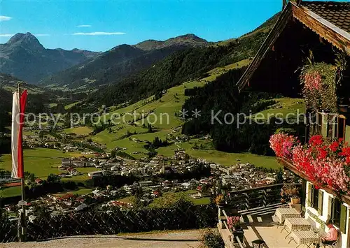 AK / Ansichtskarte Kirchberg_Tirol Panorama Blick vom Filzerhof gegen Rettenstein Kirchberg Tirol