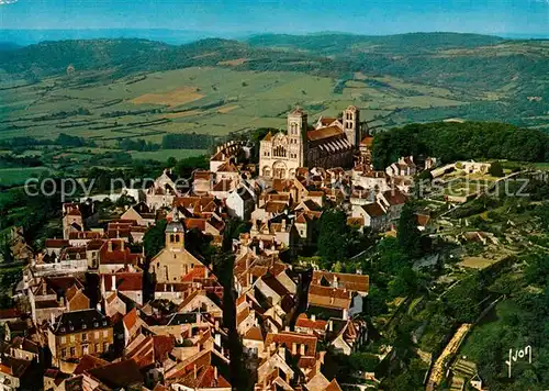 AK / Ansichtskarte Vezelay Vue aerienne Vezelay