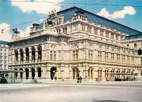 AK / Ansichtskarte Wien Staatsoper Wien