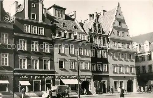 AK / Ansichtskarte Wroclaw Barokowe kamieniczki przy placu Solnym Wroclaw