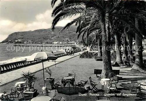 AK / Ansichtskarte Diano_Marina Giardini sul lungomare Riviera dei Fiori Diano Marina