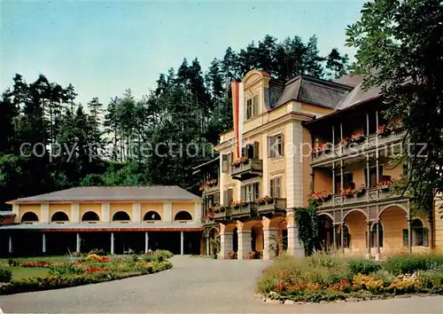 AK / Ansichtskarte Warmbad_Villach Hallenbad und Walterhof Warmbad_Villach