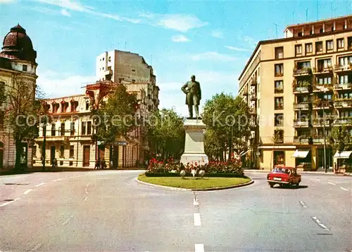AK / Ansichtskarte Bucuresti Statuia M. Kogalniceanu Denkmal Statue Bucuresti