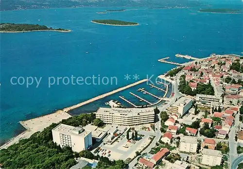 AK / Ansichtskarte Biograd Hoteli Ilirija Fliegeraufnahme Biograd