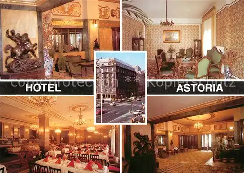 AK / Ansichtskarte Budapest Hotel Astoria Restaurant Budapest