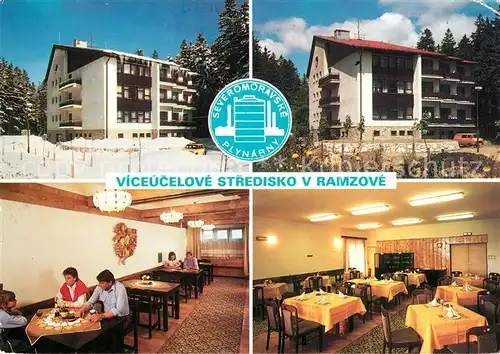 AK / Ansichtskarte Ramzova Viceucelove Stredisko Hotel Restaurant Ramzova