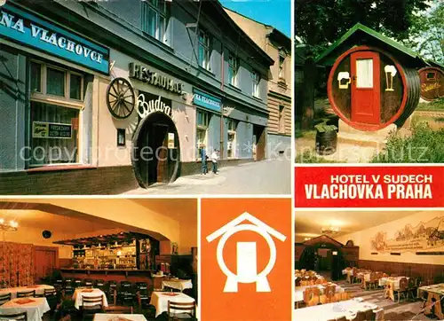 AK / Ansichtskarte Liben_Prag Restaurace a Hotel v Sudech na Vlachovce Liben_Prag