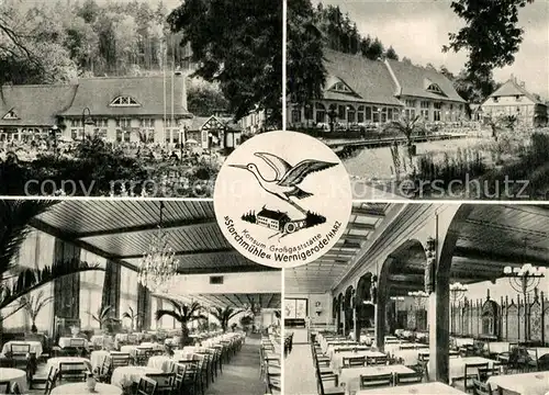AK / Ansichtskarte Wernigerode_Harz Restaurant Storchmuehle Wernigerode Harz