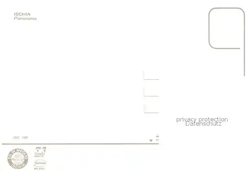 AK / Ansichtskarte Ischia Fliegeraufnahme mit Strand und Capri Ischia