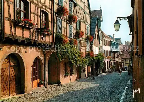 AK / Ansichtskarte Riquewihr_Haut_Rhin La Rue Principale Riquewihr_Haut_Rhin