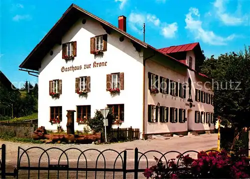 AK / Ansichtskarte Wertach Gasthaus zur Krone Wertach