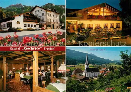 AK / Ansichtskarte Frasdorf Gasthaus Hochries Frasdorf