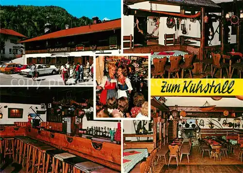 AK / Ansichtskarte Reit_Winkl Restaurant Zum Kuhstall Tanzlokal Reit_Winkl