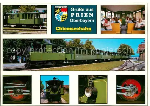 AK / Ansichtskarte Prien_Chiemsee Chiemseebahn  Prien Chiemsee