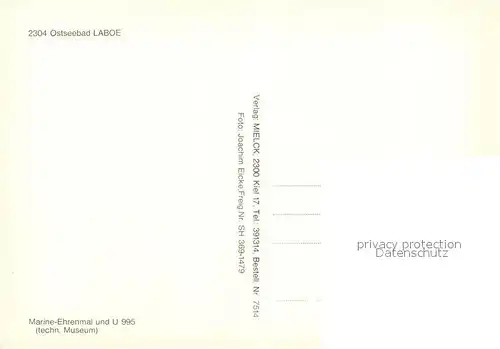 AK / Ansichtskarte Laboe Fliegeraufnahme Wahrzeichen Strand Laboe