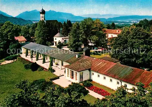 AK / Ansichtskarte Bad_Heilbrunn Kuranlagen Bad_Heilbrunn