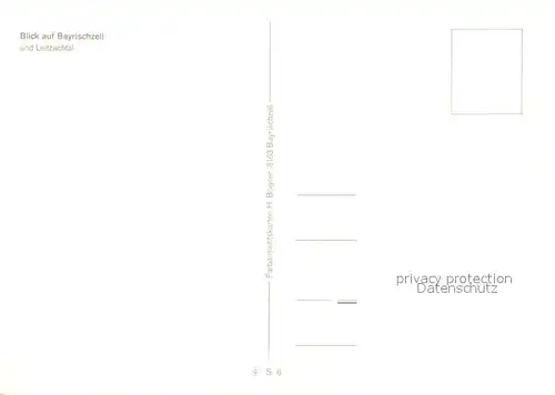 AK / Ansichtskarte Bayrischzell Fliegeraufnahme mit Leitzachtal Bayrischzell