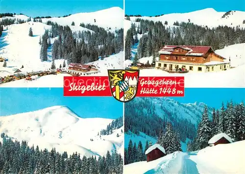 AK / Ansichtskarte Fuessen_Allgaeu Sskigebiet Grasgehren Huette Fuessen Allgaeu