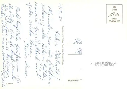 AK / Ansichtskarte Fuessen_Allgaeu Sskigebiet Grasgehren Huette Fuessen Allgaeu