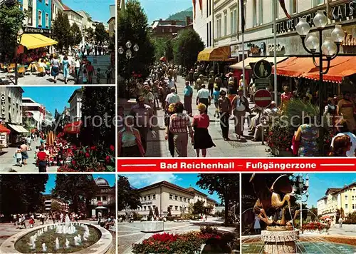 AK / Ansichtskarte Bad_Reichenhall Fussgaengerzone Bad_Reichenhall