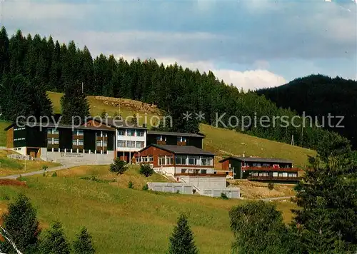 AK / Ansichtskarte Bernau_Schwarzwald Schullandheim des Landkreises Hanau Bernau Schwarzwald