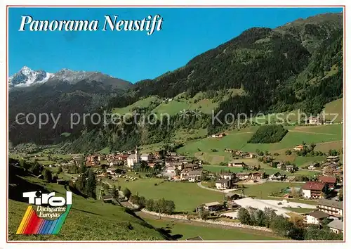 AK / Ansichtskarte Neustift_Stubaital_Tirol mit Brennerspitze Neustift_Stubaital_Tirol