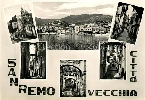 AK / Ansichtskarte Sanremo Altstadt Sanremo