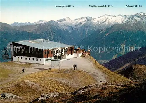 AK / Ansichtskarte Bad_Hofgastein Seilbahnbergstation Restaurant Kleine Scharte Schlossalmgebiet Bad_Hofgastein