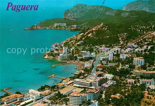 AK / Ansichtskarte Paguera_Mallorca_Islas_Baleares Fliegeraufnahme Paguera_Mallorca