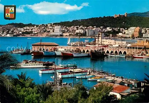 AK / Ansichtskarte Palma_de_Mallorca Hafen Palma_de_Mallorca
