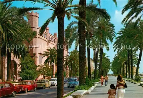 AK / Ansichtskarte Palma_de_Mallorca Boerse udn Paseo Sagrera Palma_de_Mallorca