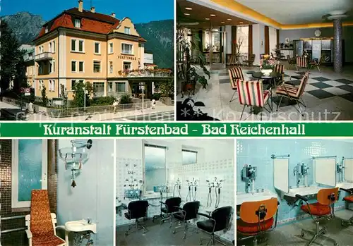 AK / Ansichtskarte Bad_Reichenhall Kuranstalt Fuerstenbad Bad_Reichenhall