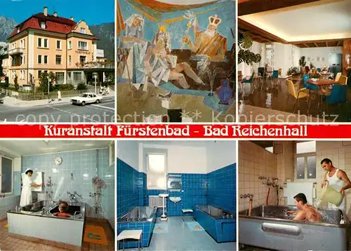 AK / Ansichtskarte Bad_Reichenhall Kuranstalt Fuerstenbad Bad_Reichenhall